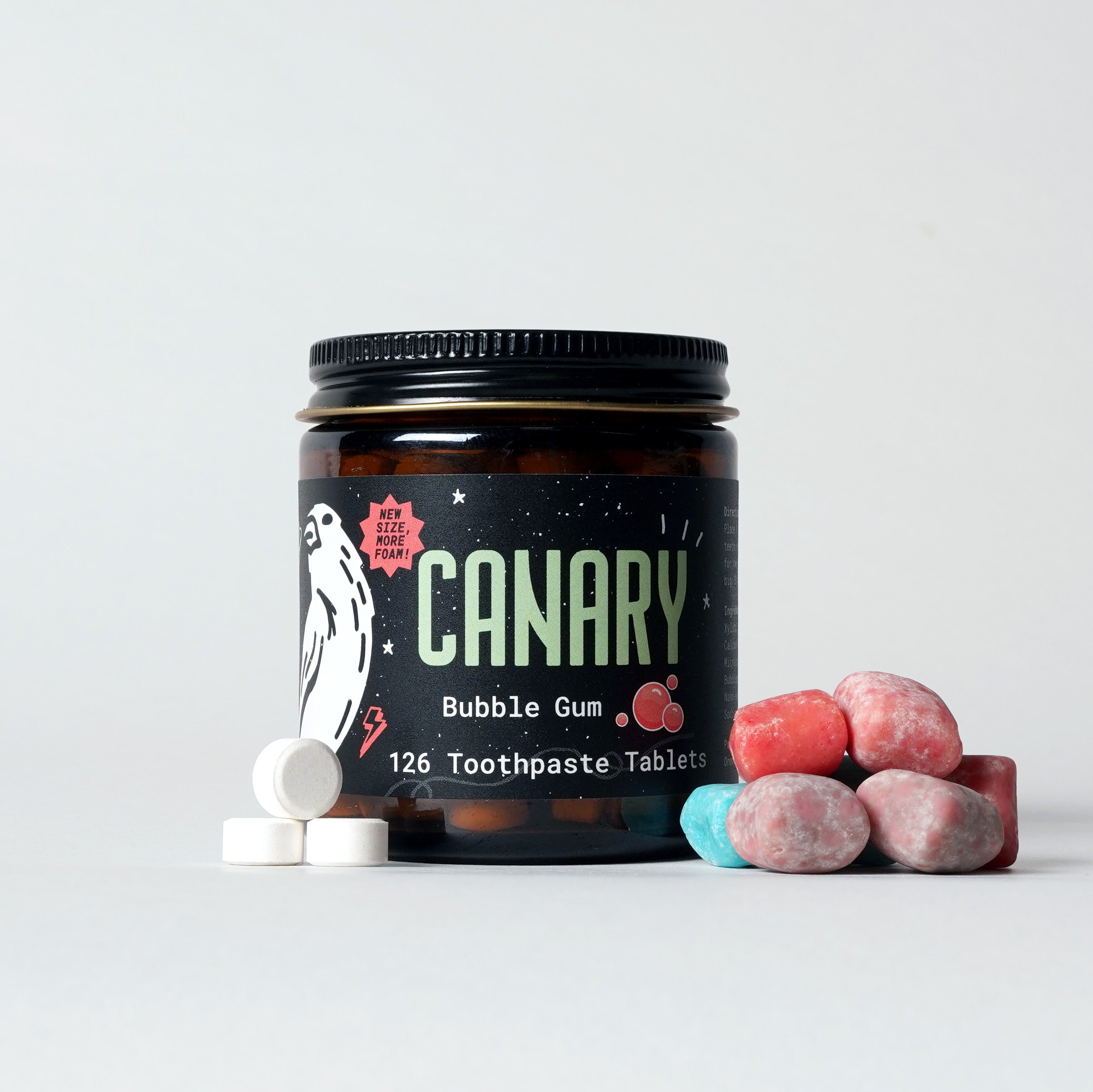 Bubble Gum Toothpaste Tablets