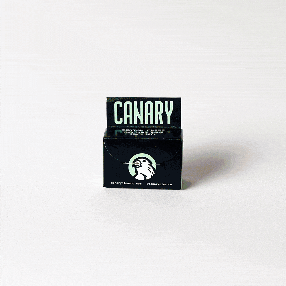 Dental Floss - Charcoal Mint - Plastic-Free and Vegan
