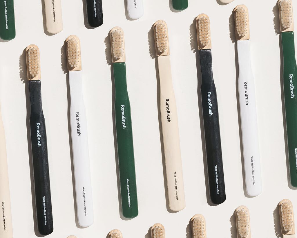 Miswak-Infused Bamboo Toothbrush