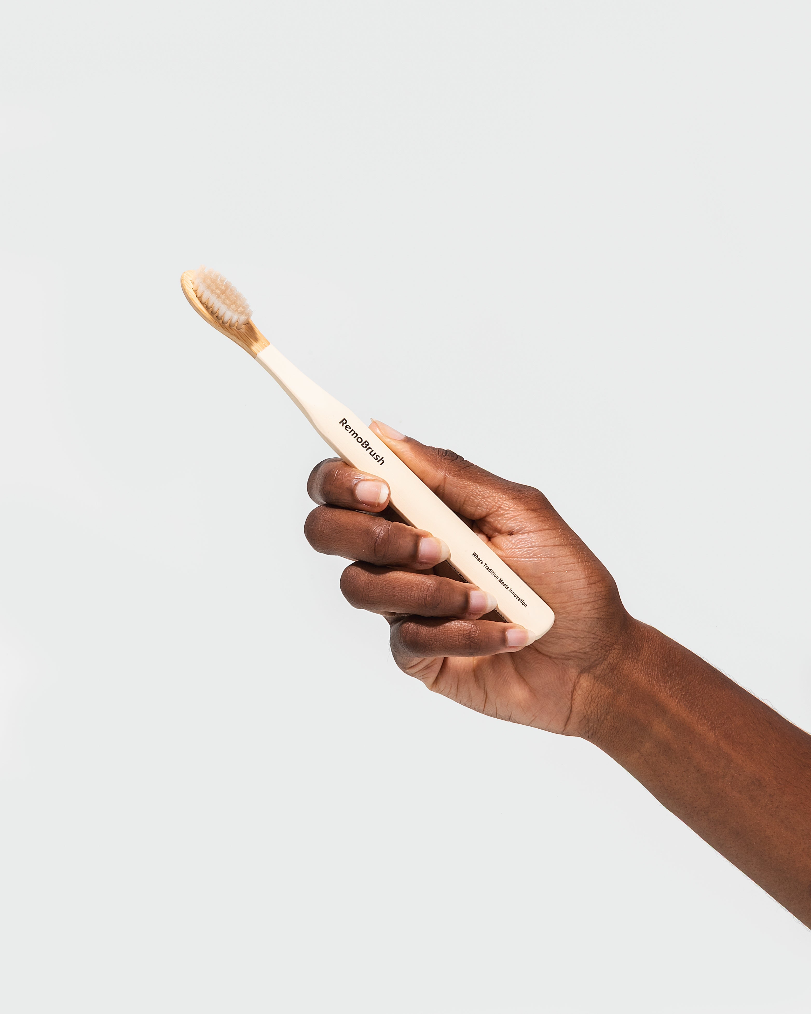 Miswak-Infused Bamboo Toothbrush