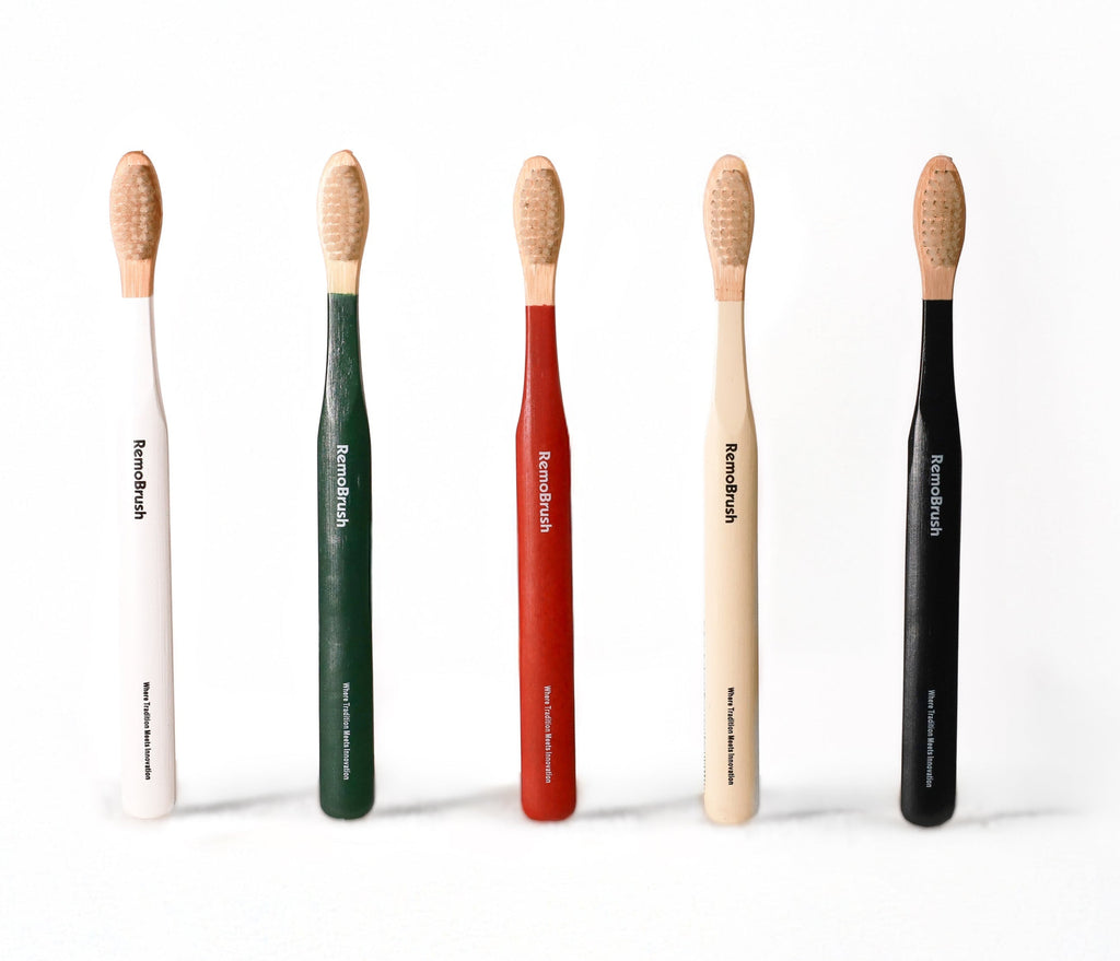 Miswak-Infused Bamboo Toothbrush