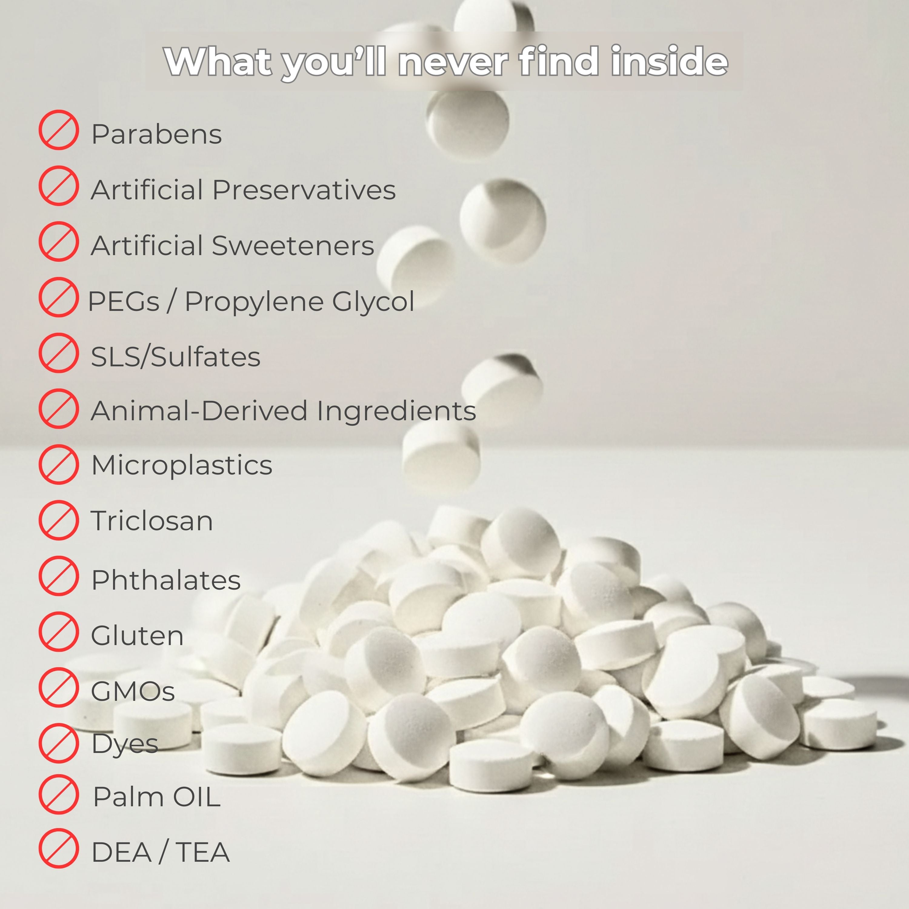 Fluoride Yuzu Mint Toothpaste Tablets — 1 Month