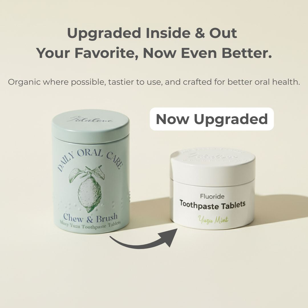 Fluoride Yuzu Mint Toothpaste Tablets — 1 Month